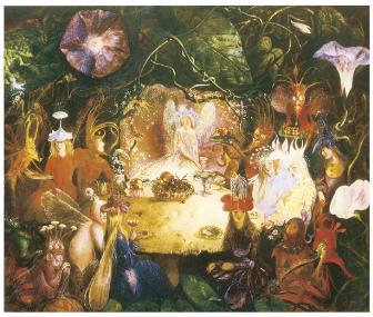 The Fairies' Banquet, John Answer Fitzgerald, 1859