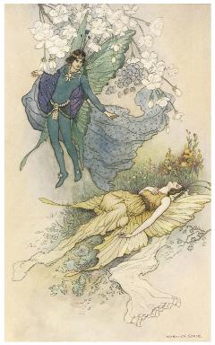 Book of Fairy Poetry, Warwick Goble, 1920